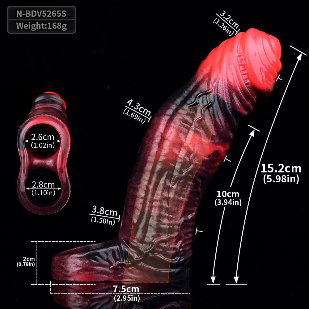 House Of Dasein Kavan Fantasy Vibrator Penis Sleeves
