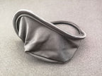Men Nylon Invisible C String Panties Male C black edge black smooth All yards