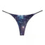 Women Milk Silk Low Waist Bikini Thong Starry sky Size: L; Recommended weight (kg): 54 - 61; Waist (cm): 70 - 76; Hip (cm): 90 - 94; Suitable fit: slightly full build