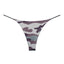 Women Milk Silk Low Waist Bikini Thong Camouflage Size: M; Recommended weight (kg): 47 - 54; Waist (cm): 64 - 70; Hip (cm): 86 - 90; Suitable fit: regular build