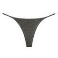 Women Milk Silk Low Waist Bikini Thong Grey Size: S; Recommended weight (kg): 40 - 47; Waist (cm): 58 - 64; Hip (cm): 82 - 86; Suitable fit: slim build