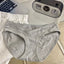 Pet Simei Cotton Women Briefs Low Waist Mysterious Flower Gray Free size 40.00 kg-62.50 kg