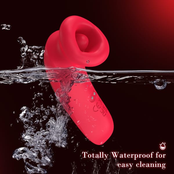 Elosung Loli Tongue Licking Suction Vibrator For Women Elosung