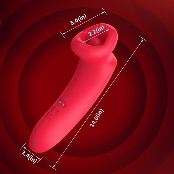Elosung Loli Tongue Licking Suction Vibrator For Women Elosung