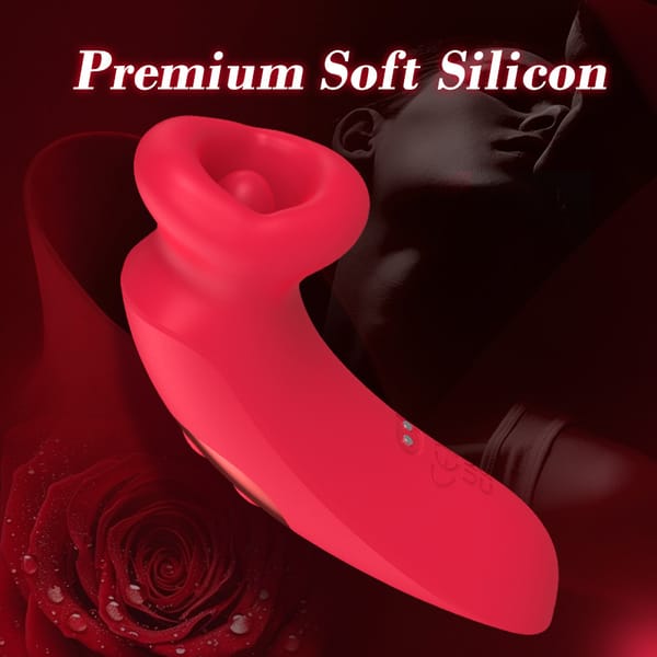 Elosung Loli Tongue Licking Suction Vibrator For Women Elosung