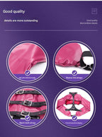 Elosung PU Leather Straitjacket Style Arm Binder & Posture Corrector Elosung