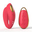 Red BlissLink U-Shaped Wearable Couple's Vibrator with Remote - 12 Modes for Shared Intimacy & Solo Fun