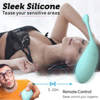 Elosung Green PulseWave Waterproof Clitoral Sucker & Vibrating G Spot Teaser Elosung