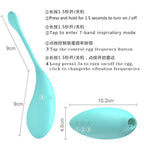 Elosung Green PulseWave Waterproof Clitoral Sucker & Vibrating G Spot Teaser Elosung