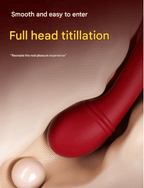 Does Not Apply Wearable Dual Action Couples Vibrating Stimulator With Remote Red Does not apply