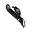 Black Dual-Action Rabbit Vibrator - Female Pleasure Toy (USB Rechargeable)