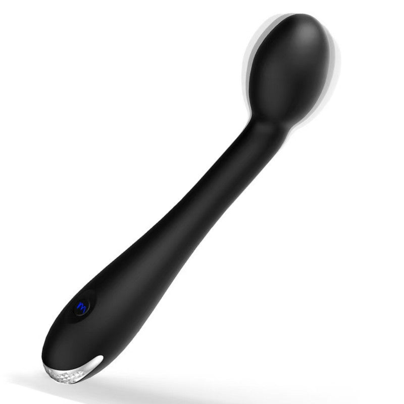 Black G-Spot Vibrator with 12 Vibration Modes - Unisex Pleasure Toy Main image