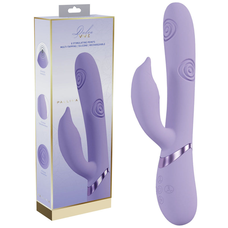 Shots Toys VIVE Pallina USB Rechargeable Tapping Rabbit Vibrator