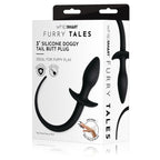 WhipSmart Furry Tales Silicone Butt Plug With Doggy Tail WhipSmart