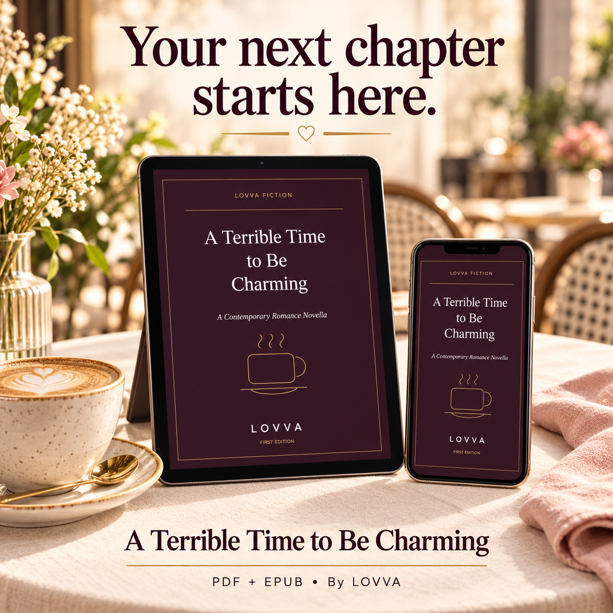 A Terrible Time to Be Charming: Contemporary Romance eBook LOVVA
