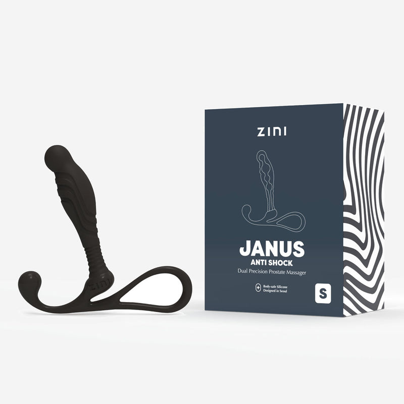 Zini Janus Anti Shock Prostate Massager Black