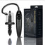 LuvPump RosCup Pro Smart Rosebud Pump Black USB Rechargeable Anal Pump With Vibrating Probe LuvPump