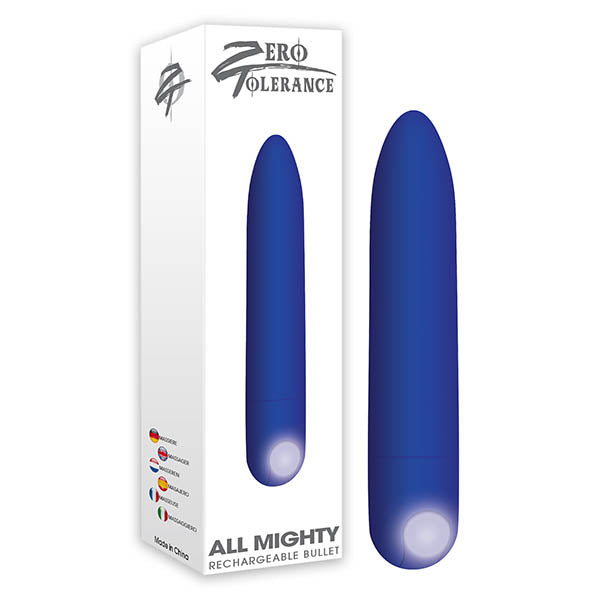 Zero Tolerance All Mighty USB Rechargeable Bullet Vibrator Purple Zero Tolerance Main image