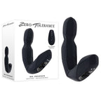 Zero Tolerance MR PROSTATE USB Rechargeable Prostate Massager With Wireless Remote 12.6cm Black Zero Tolerance