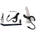 Zero Tolerance All The Bases Black USB Rechargeable Vibrating Cock Ring with Wireless Remote Zero Tolerance