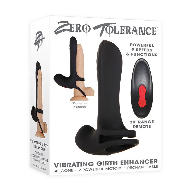Zero Tolerance Vibrating Girth Enhancer USB Rechargeable Sleeve With Wireless Remote Zero Tolerance