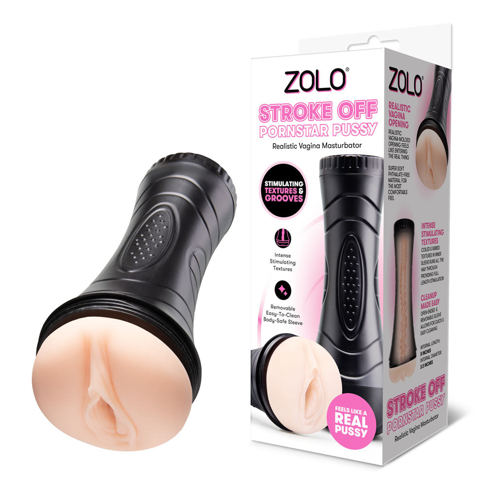 Zolo Stroke Off Pornstar Pussy Flesh Vagina Stroker Zolo Main image