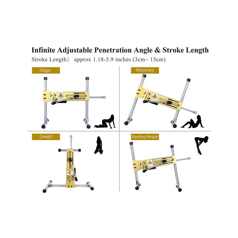 HiSmith Remote & App Controlled Premium Sex Machine HiSmith