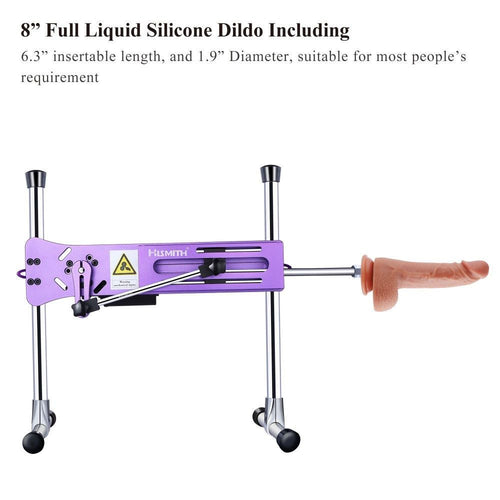 HiSmith Remote & App Controlled Premium Sex Machine Purple HiSmith