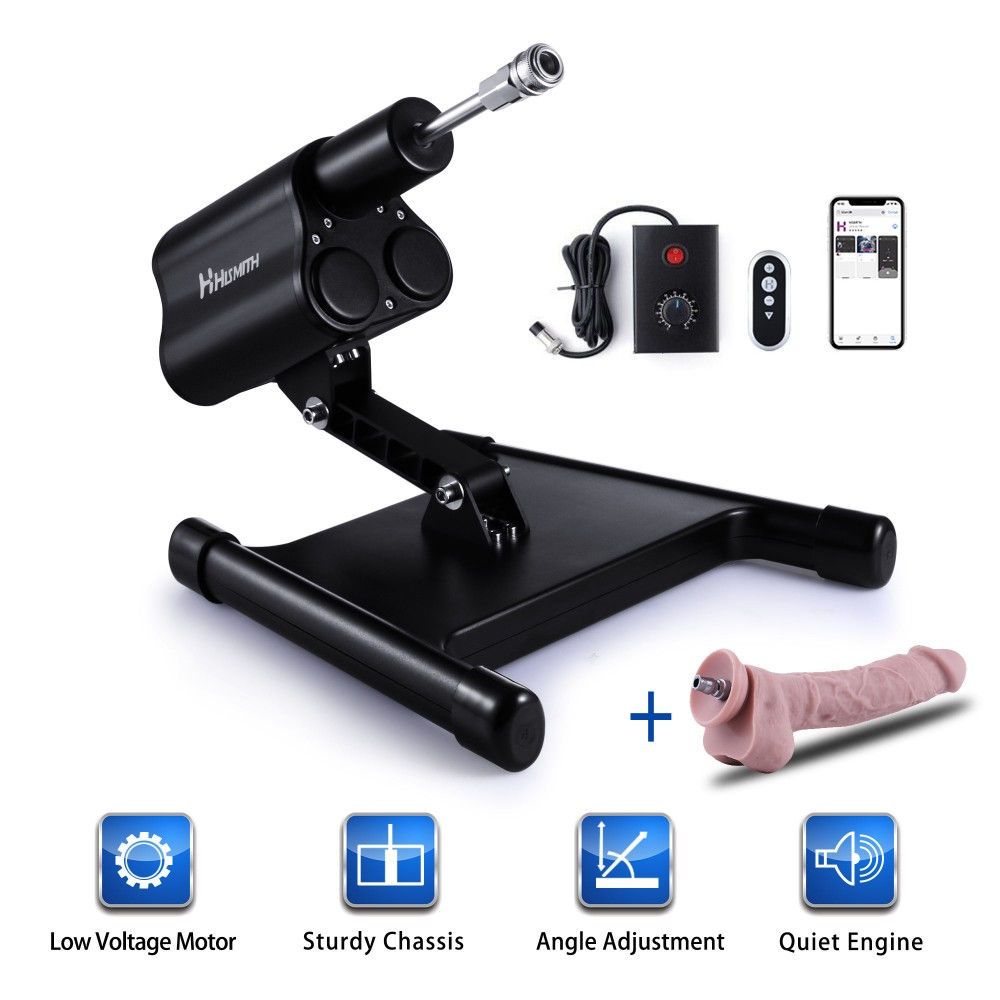 HiSmith Cannon Remote & App Controlled Sex Machine LOVVA