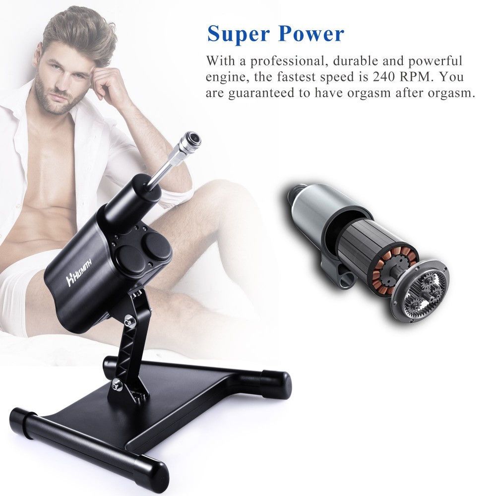 HiSmith Cannon Remote & App Controlled Sex Machine LOVVA