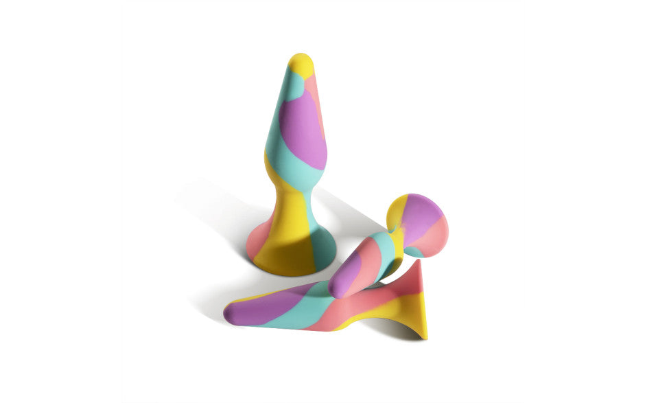 Arosum TriPlugs Silicone Anal Training Kit 3 Piece Arosum