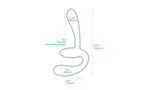 Arosum Sapphi Detachable Strapless Strap On Double Vibrator Arosum