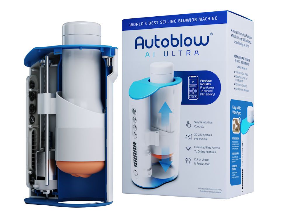 Autoblow AI Ultra App Controlled Male Masturbator - Lovva LOVVA Autoblow AI Ultra App Controlled Male Masturbator - Lovva LOVVA