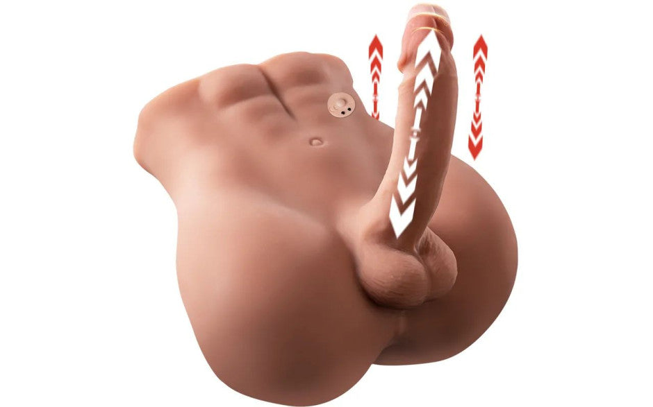 XISE Bartlett USB Auto Thrusting Male Cock & Ass 15cm Main image