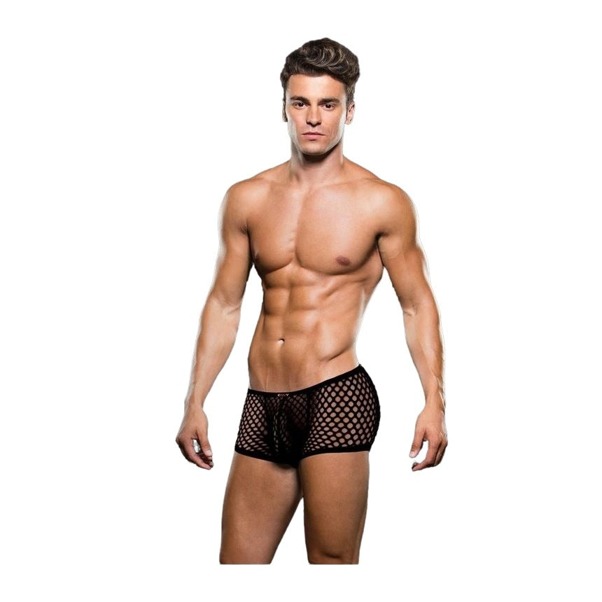Envy Modern Fishnet Trunk Black M / L