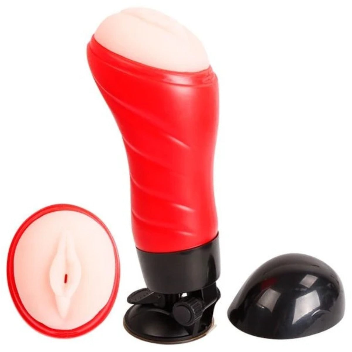 Pretty Love Crazy Bull Delia Suction Base Male Vibrating Masturbator Pussy Main image