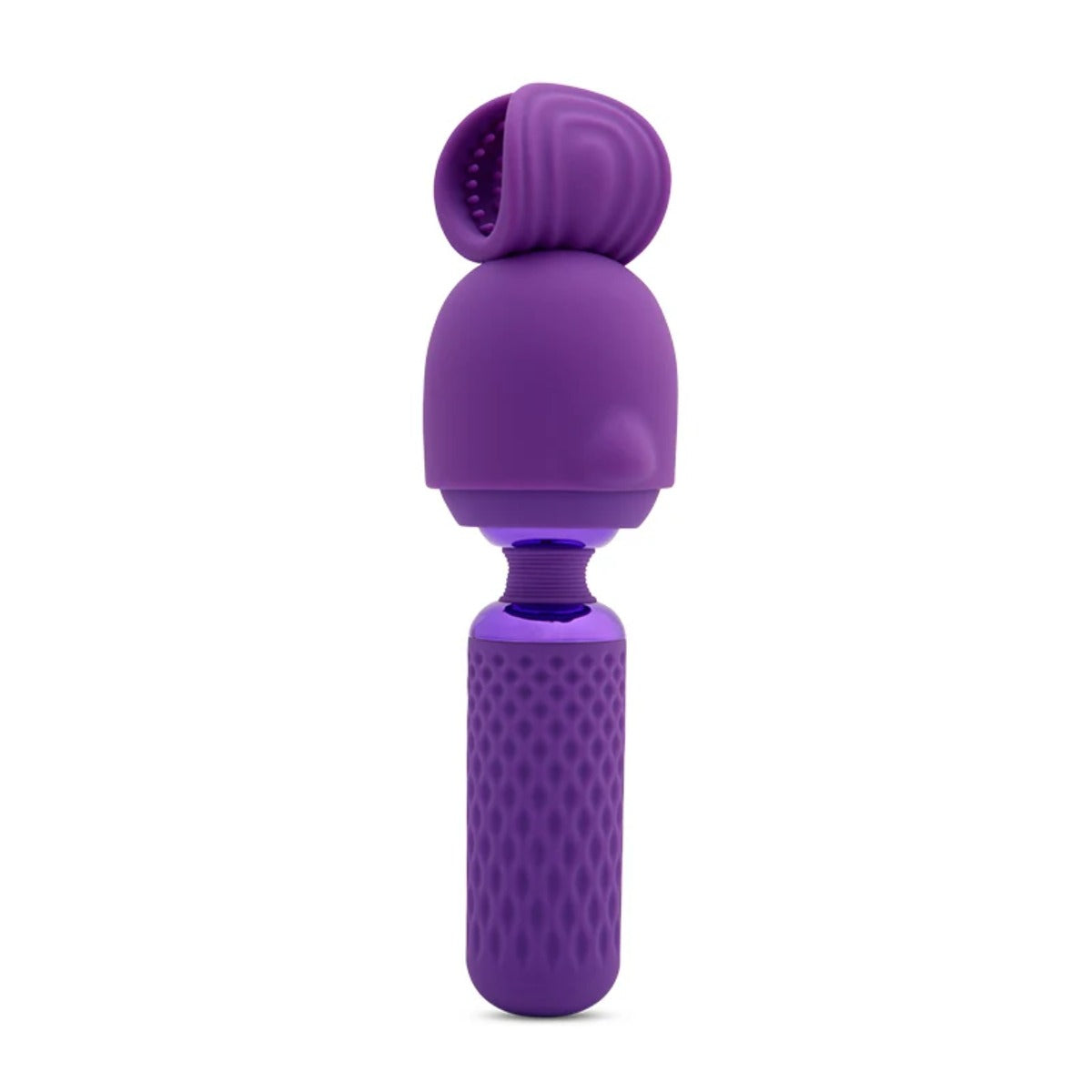 Nu Sensuelle Harlow Nubii Mini Wand Massager With Masturbator Purple Main image