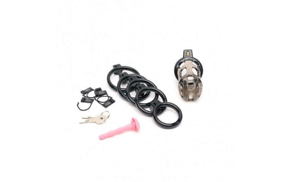 Sport Fucker Gladiator Size 1 Soft Cock Cage With Pussification Plug Secondary image