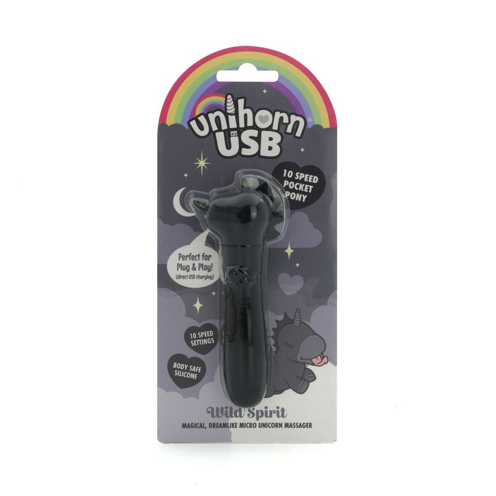 Creative Conceptions Unihorn Wild Spirit USB Rechargeable Vibrating Bullet Vibrator - LOVVA
