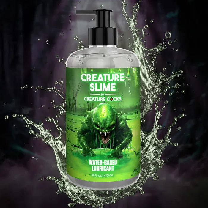 XR Brands Creature Cocks Water Based Lubricant 473ml Pump Bottle XR Brands