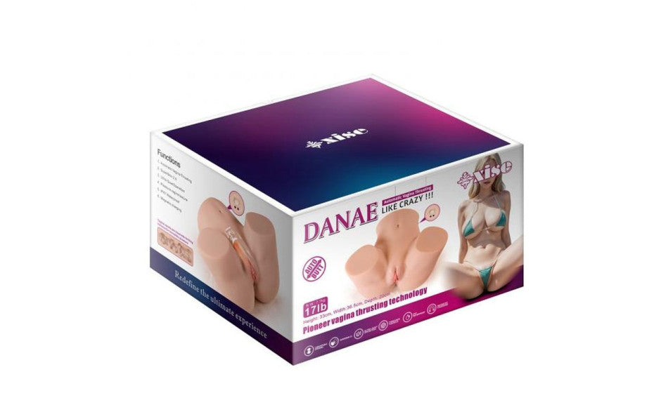 XISE Danae USB Auto Thrusting Realsitic Pussy & Ass Stroker