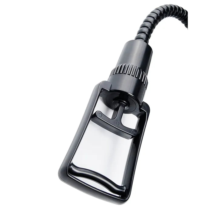 Pipedream Pump Worx Max Width Penis Enlarger Penis Pump Clear / Black Pipedream