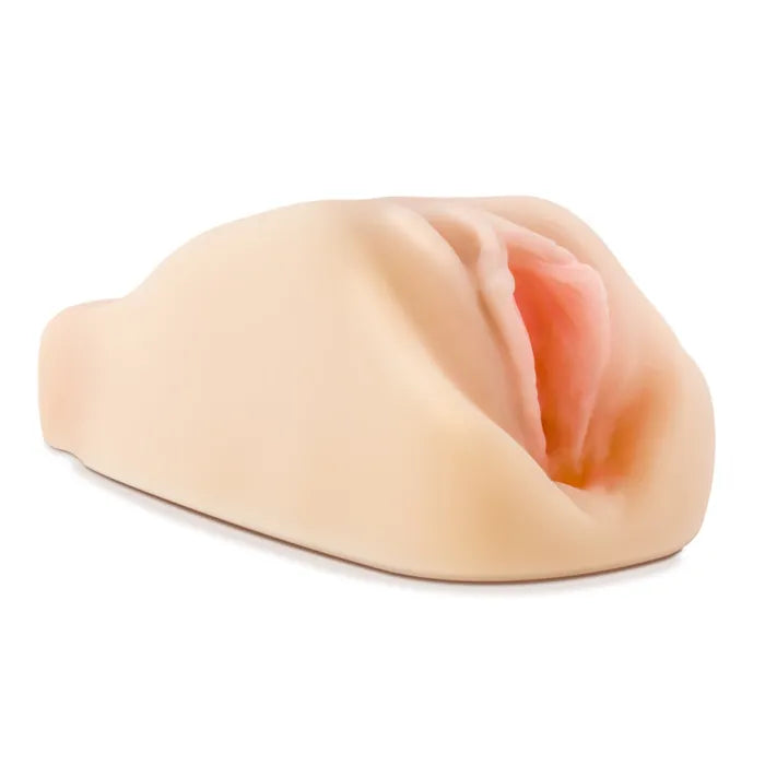 Blush Novelties M Elite Soft & Wet Natasha Vibrating Vagina Stroker Flesh Blush Novelties