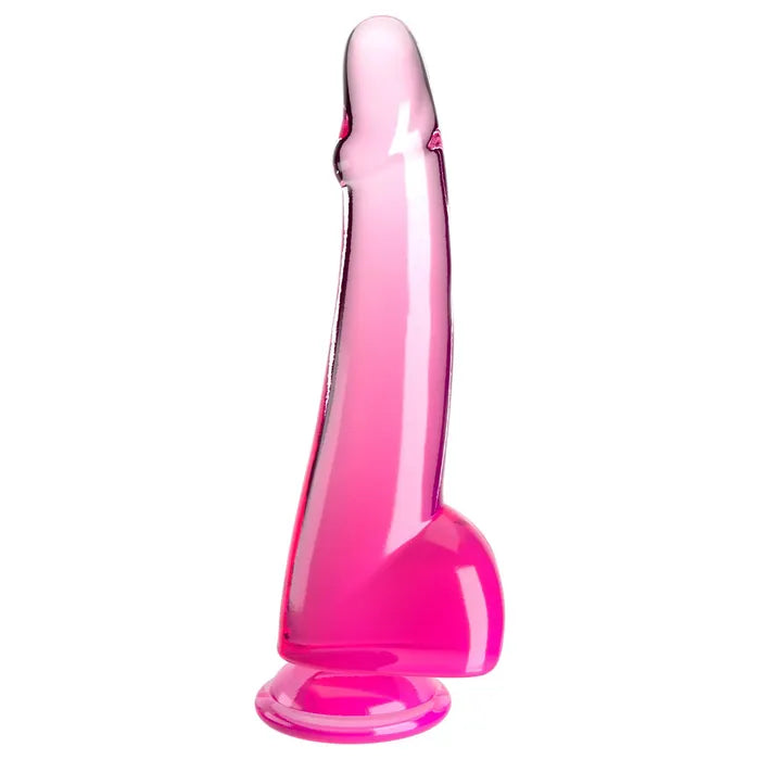 Pipedream King Cock Clear With Balls Dong 10 Inch Secondary image