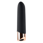 Gender X THE GOLD STANDARD USB Rechargeable Bullet Vibrator Black / Rose Gold Gender X