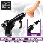 XR Brands LoveBotz Bangin Sex Bench With Mains Powered Sex Machine Black XR Brands