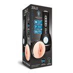 Zolo Power Stroker USB Rechargeable Powered Masturbator Flesh Zolo