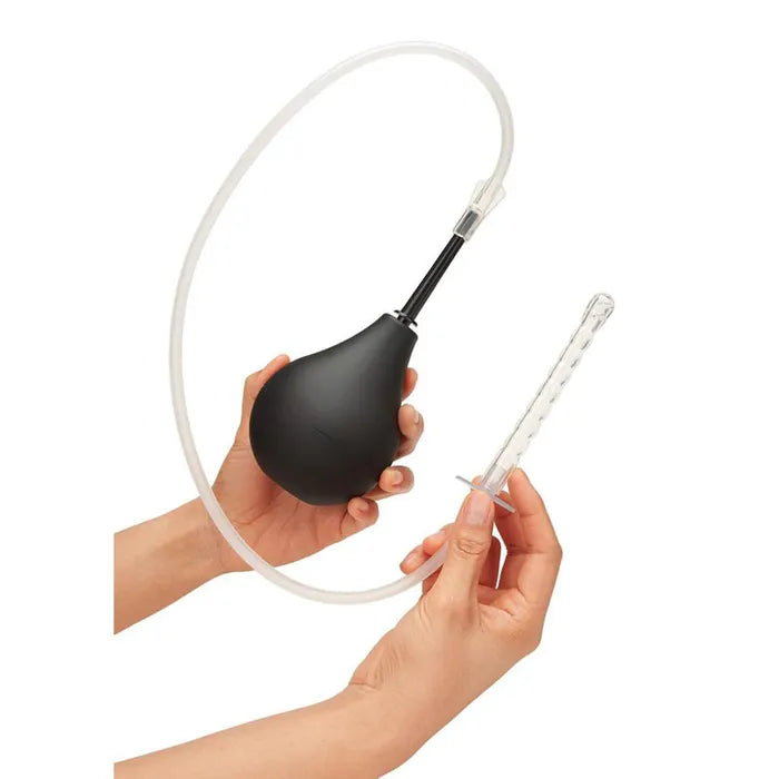 Xgen Products CleanScene 7 Piece Anal Douche Set With Flexible Tip Head 225ml Capacity With Free Travel Douche Included Xgen Products