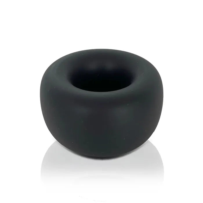 C1 Releasing VERS Liquid Silicone Ball Stretcher Ring With Steel Motion Balls Black C1 Releasing