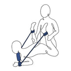 Pivot Connection Kit Cuff & Tether Kit Sportsheets